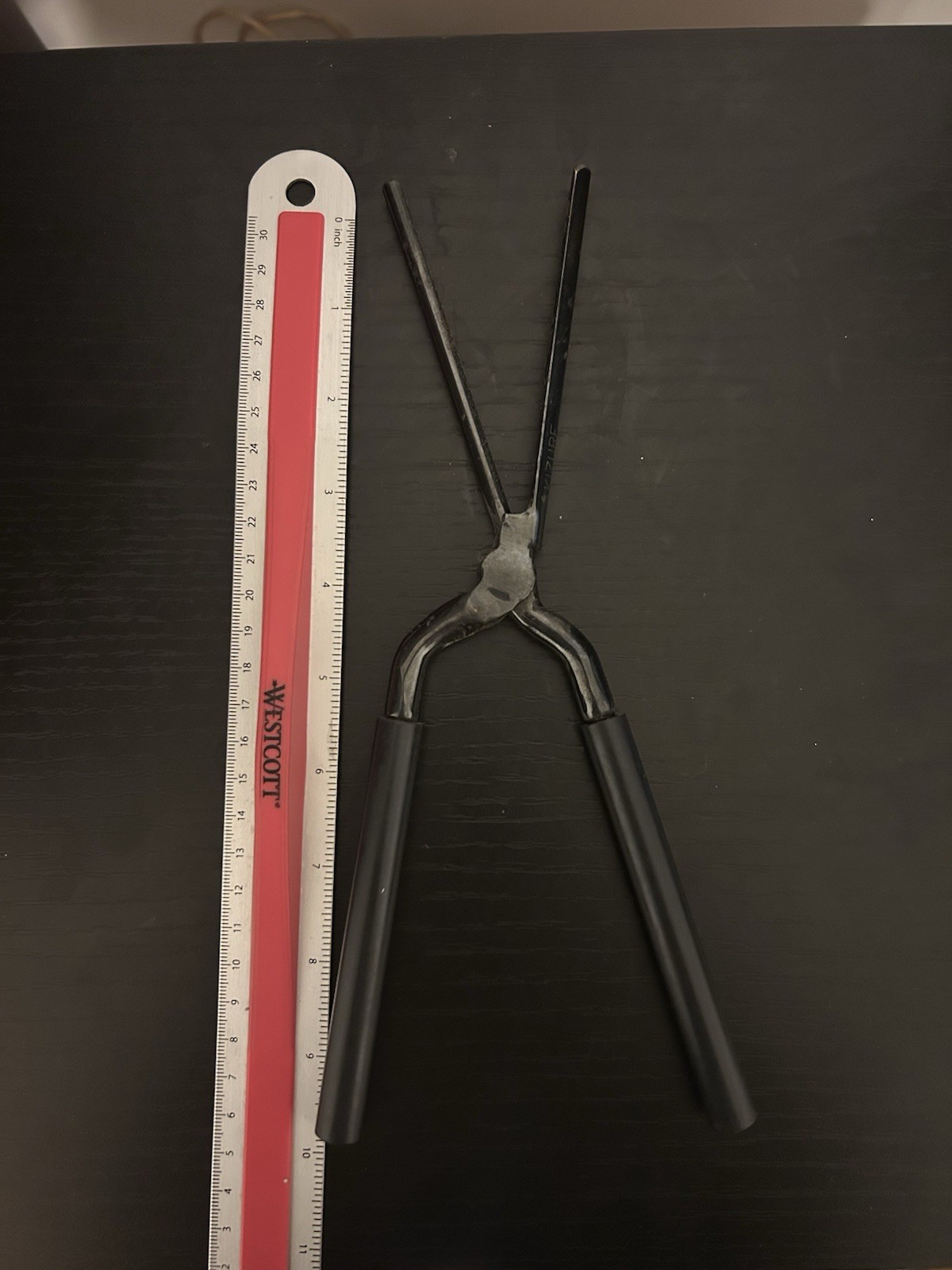 Lot Of 3 Vintage Hot Comb Beauty Tool Hair Press ,Curler ,Wood Handle. Annie