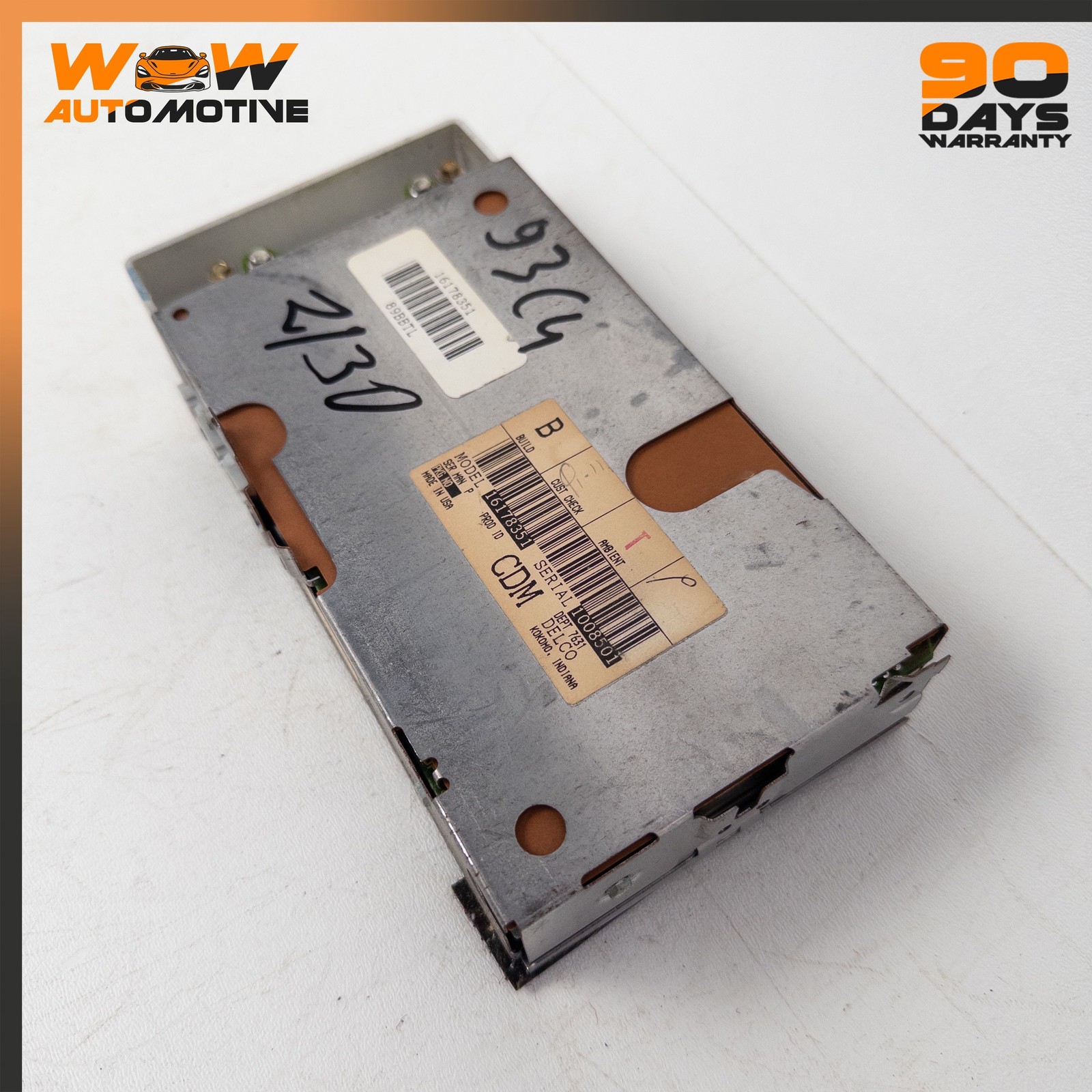 93-95 CHEVROLET CORVETTE C4 BOSE RADIO RECEIVER MODULE UNIT ASSEMBLY OEM
