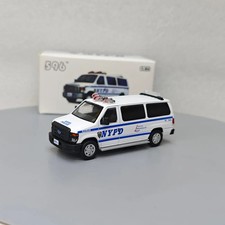 596 1:64 Ford E-Series Vans Ford E350 New York City Police Department NYPD Alloy