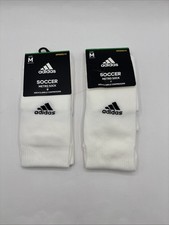 Adidas Soccer Metro Socks White New with Tags MED Unisex Arch Ankle Compression