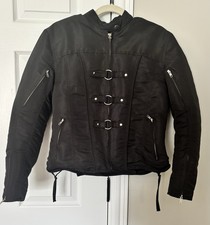 XElement Black Armored Medium Women s Motorcy...