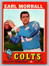 1971 TOPPS #242 EARL MORRALL BALTIMORE COLTS
