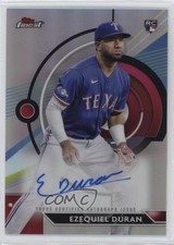 2023 Topps Finest Finest Auto Ezequiel Duran #FA-ED Auto 15kw