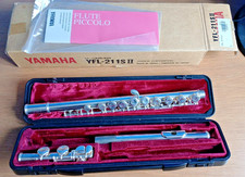Yamaha YFL-211SII Flute with Original Hard Case - Nickel Silver