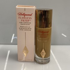 Charlotte Tilbury Hollywood Flawless Filter  5.5 Tan 1 Fl Oz - Open Box