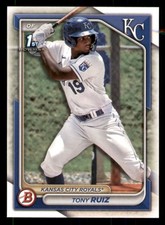 Tony Ruiz 2024 Bowman #BP-80 Prospects Kansas City Royals