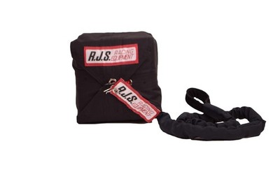 RJS SPORTSMAN BLACK 200 MPH DRAG RACE PARACHUTE