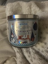 New Bath & Body Works Winter 3-Wick Candle