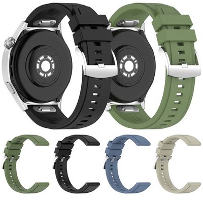22MM Silicone Watch Strap For HUAWEI Watch GT6/GT5/GT4/GT2 46MM / Watch 3/3Pro