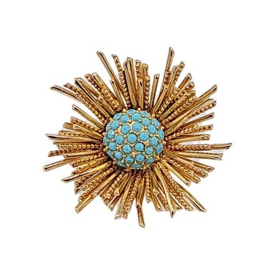 Grosse for Christian Dior 1965 Burst Brooch/Pin