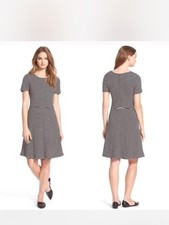 Madewell Black & White Gallerist dress
