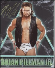 BRIAN PILLMAN JR (Lexis King) Signed 8x10 Photo Autograph AEW NXT MLW