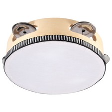 6 Inches Early Education Teaching Aids Hand Tambourine Children Percussion4829