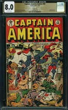 Cover of Captain America Comics #46