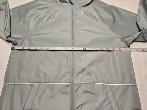 Wonder Nation Girls Sage Green Water & Wind Resistant Rain Jacket Sz 18 XXL EUC! - Picture 17 of 22