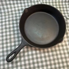 Vintage 1930-1940 #6 Single Notch Lodge Cast Iron Skillet