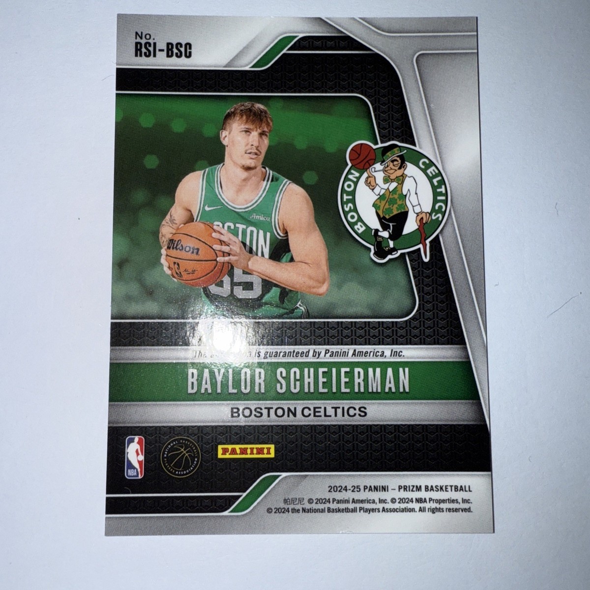 2024-25 Panini Prizm Baylor Scheierman Rookie RC Auto #RSI-BSC | eBay