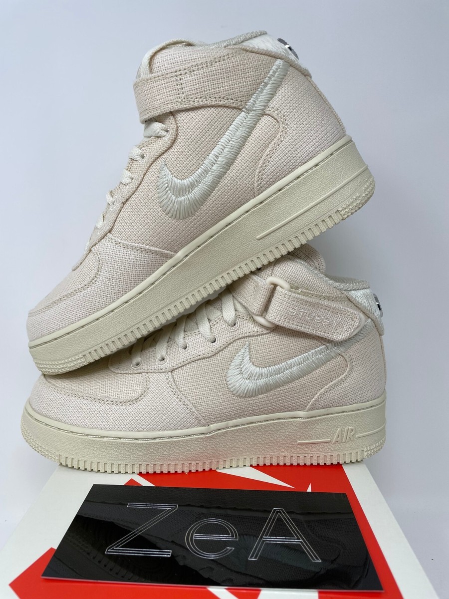 stussy hemp air force 1