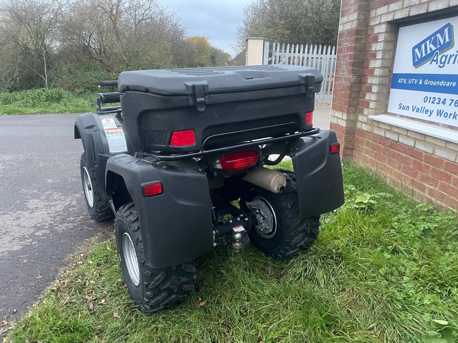 2019 Suzuki LTF250 Ozark 2wd ATV quad bike off road 250cc light bar
