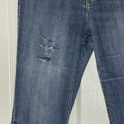 Nine West Fit Bootcut Women's Size 8 Stretch Flap Pocket Denim Jeans Long - Picture 6 of 8
