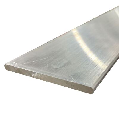 0.250'' x 3.5'' x 60'', 6101-T61 Round Edge Aluminum Flat Bar