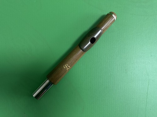 Flute Headjoint WOOD WOODEN Hand Made For Silver or Gold Flute Hand Made - Picture 7 of 32