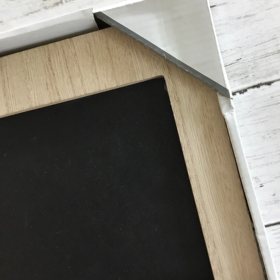 Wall-Mounted Wooden Chalkboard Shelf W/Turning Statement Blocks 11.8”x15.7” - Image 3 of 4