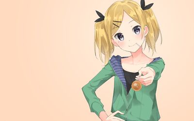 Anime shirobako girls simple background yano erika food Playmat Game Mat Desk