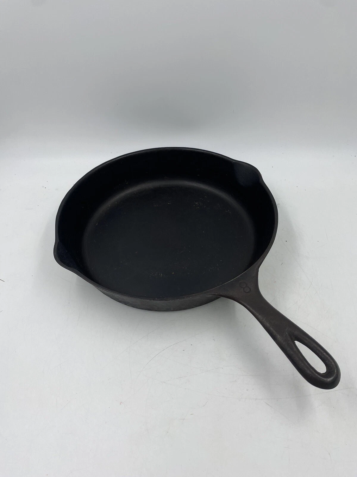 Wagner Ware 8 Sidney O Cast Iron Skillet 1058 0 Double Spouts