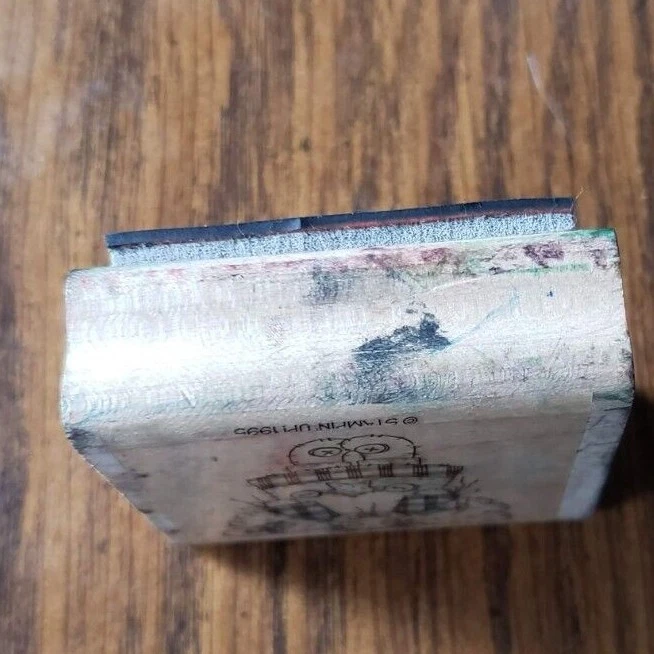 Estampilla de goma PATCHWORK ANGEL 1995 Stampin Up Foto 3 de 4