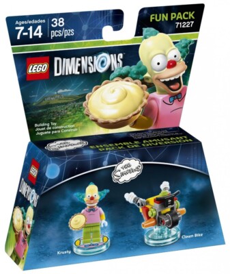 Neu versiegelt/New sealed Lego Dimensions 71227 Heldenpaket KRUSTY
