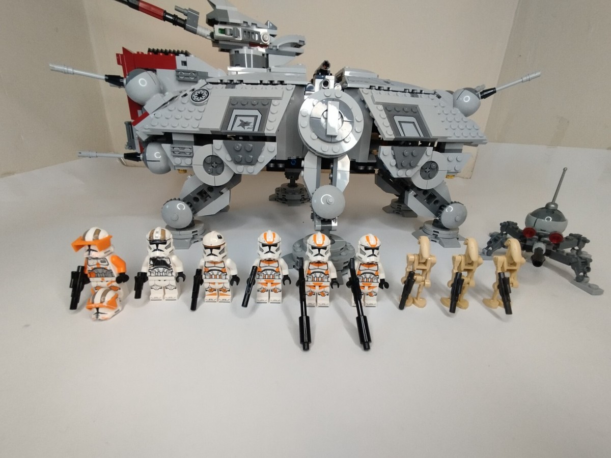 LEGO STAR WARS AT-TE 75337 with minifigures | eBay