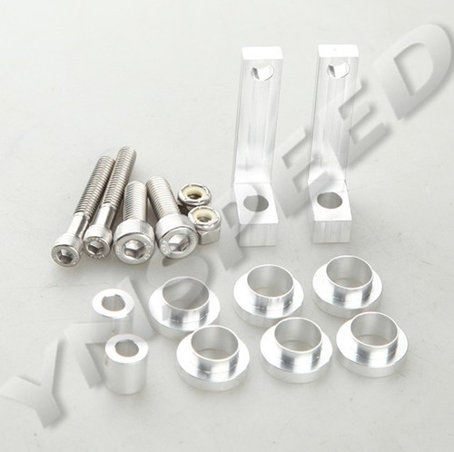 For Supra Mkiv 2JZ-GTE Aluminum High Flow Fuel Injector Rail Kit Black US SHIP - Picture 3 of 10