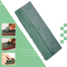 New Green Leather Strop Sharpening Abrasive Polishing Compounds Wax Leathercraft