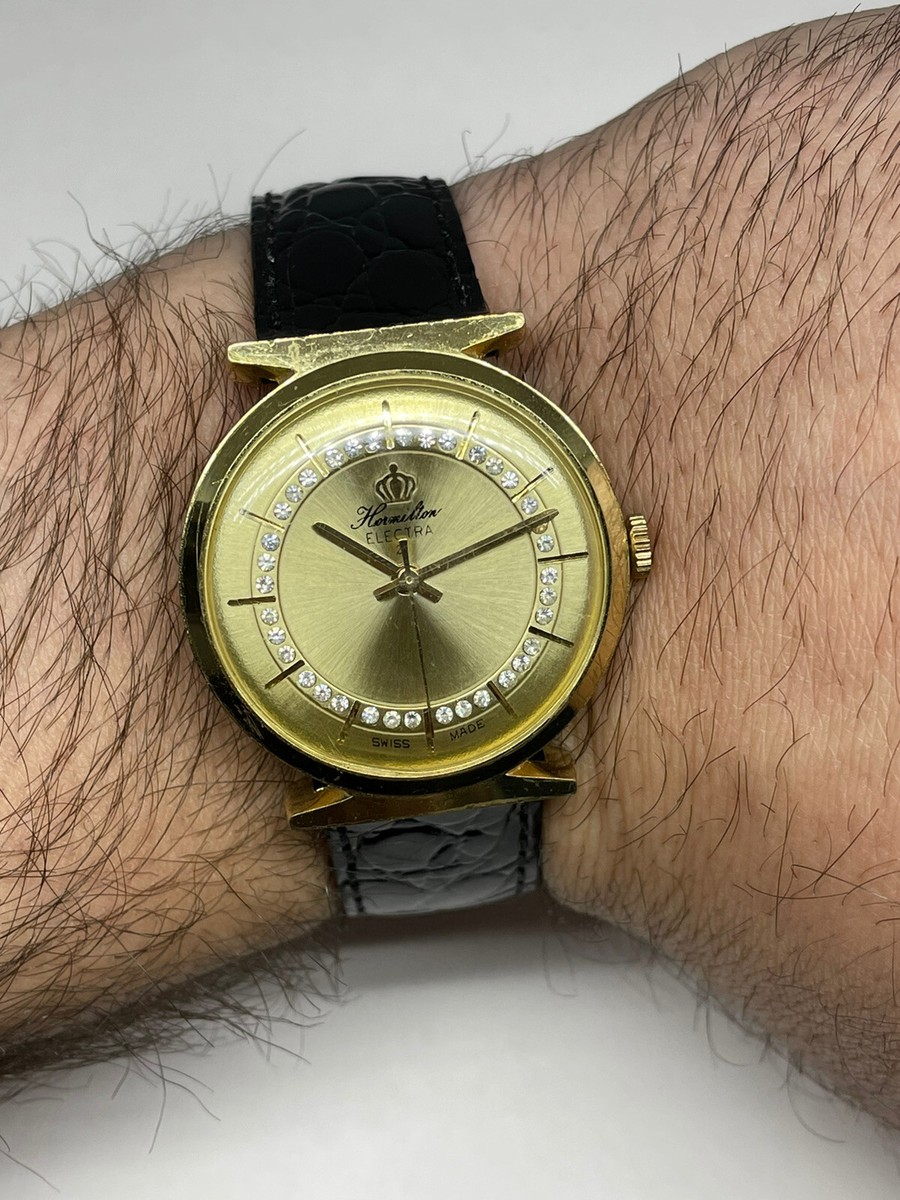 Jowissa Hormilton Electra 21 Swiss Made Mechanical Vintage Mens Watch 34mm