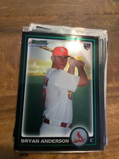 2010 Bowman Draft Chrome Bryan Anderson #BDP47 Rookie RC
