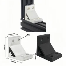 Right Angle Corner Bracket 2040 Aluminum Extrusion Hardware T Slot Accessories