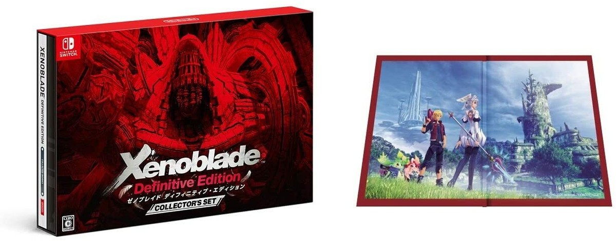 Nintendo Switch Xenoblade Definitive Edition Collector's Xenoblade Chronicles: Definitive Edition and Xenoblade