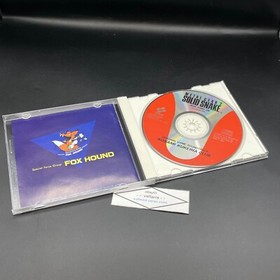 MSX2 Metal Gear 2 Solid Snake Soundtrack CD Tactical Espionage Game Konami USED