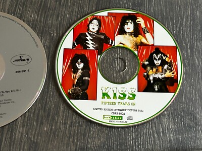 KISS CD Fifteen Years On Interview Disc + Kiss Unholy CD Twin Pack