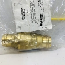 WEBSTONE #H-81705W PRESS FULL PORT FORGED BRASS BALL VALVE 250CWP 1¼"