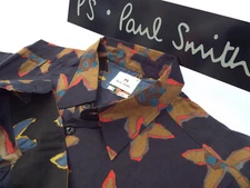 PAUL SMITH Mens Shirt 🌍 Size XS (CHEST 36") 🌎 RRP £95+📮 FLORAL LIBERTY PRINT