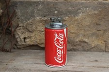 Coca Cola Feuerzeug Coladose Vintage italienische Beschriftung 80er Jahre