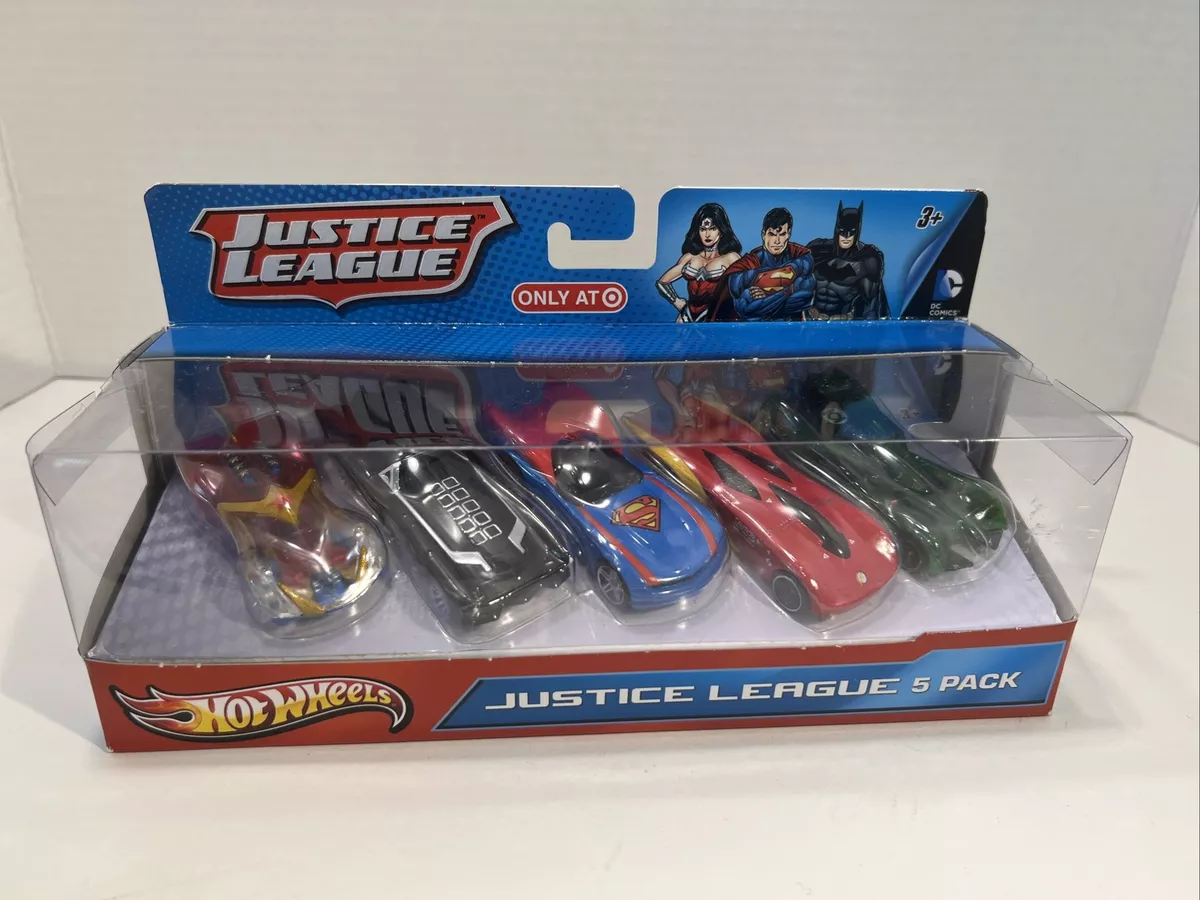 Hot Wheels Exclusive Justice League 5 Pack Diecast Cars New eBay
