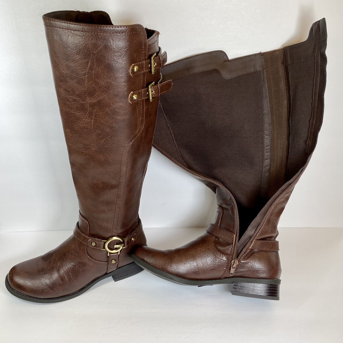High quality leather guess semi boot size 8 Guess half boot sizes 7.5 & 8 us (38 & 38.5) immediate  main image 2