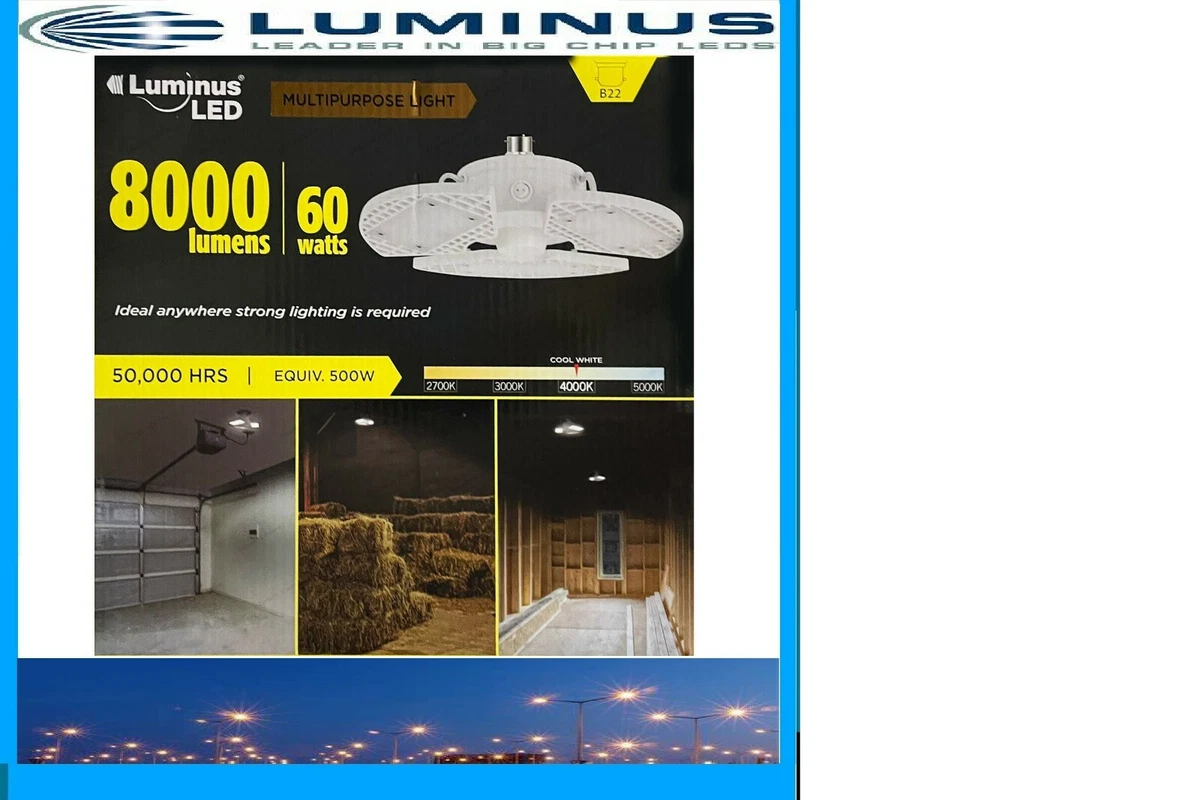 Luminus led on sale shop light