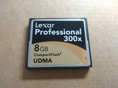 Lexar Professional 8GB CF CompactFlash UDMA 300x UDMA Card Speicherkarte