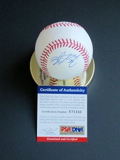 Brandon McCarthy Dodgers Signed MLB Baseball w/ PSA/DNA COA