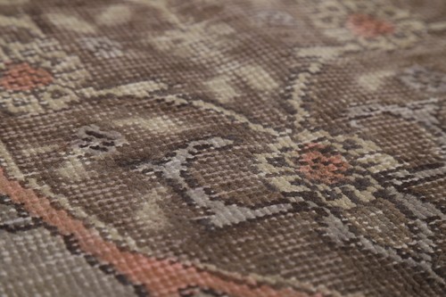 Vintage Gray Traditional Wool Tebriz Handmade Living Room Rug Area Carpet 9x13 - Picture 12 of 24