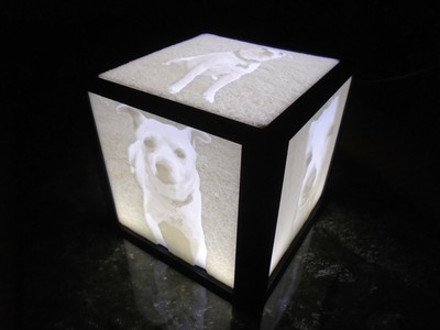 lithophane cube